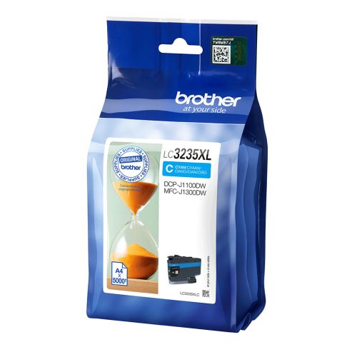BROTHER Cartucho de tinta Cian LARGA DURACION LC3235XLC , Brother , BROLC3235XLC , 4977766787215